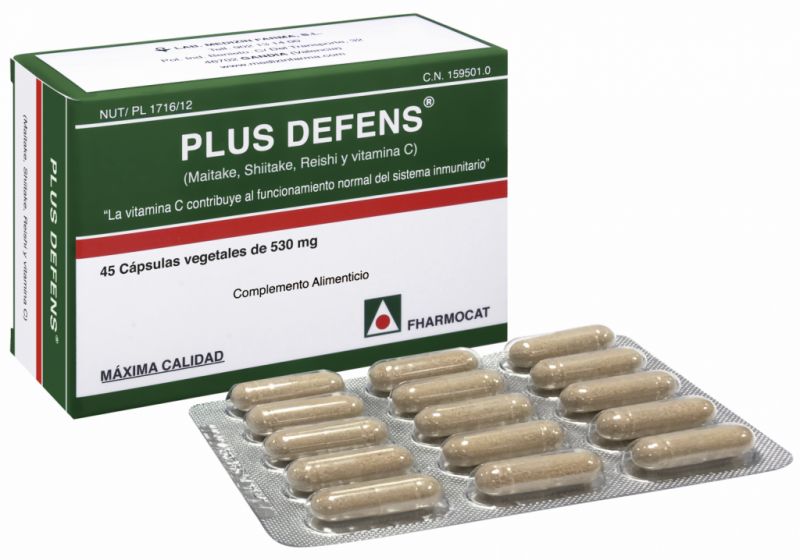 Plus Defens 45 Cápsulas Vegetais x 530 mg