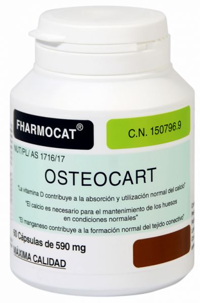 Osterocart 60 Cápsulas 590 mg - FHARMOCAT