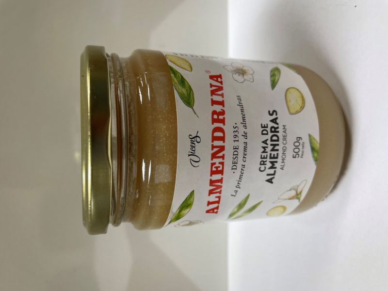 ALMOND CREAM GLASS JAR 500 gr - KLAM