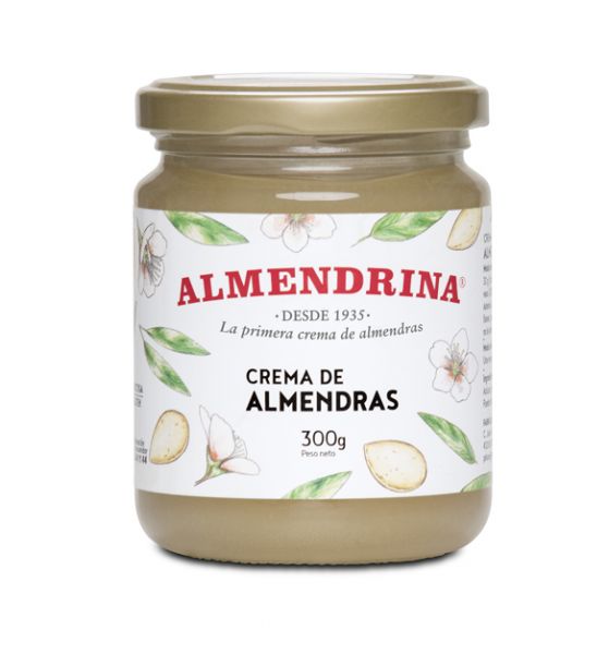 ALMENDRINA ALMOND CREAM GLASS JAR 300 gr - KLAM