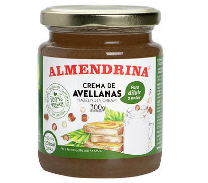 CREMA D'AVELLANES TARRO DE VIDRE 300 gr - KLAM