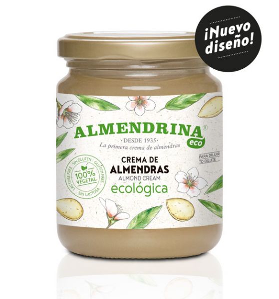 CREMA ECO DE ALMENDRAS TARRO CRISTAL 300 gr - KLAM