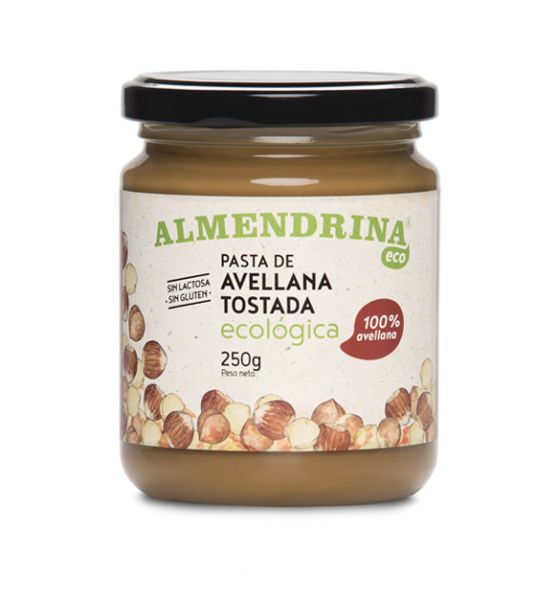 PASTA ECO 100% AVELLANA TOST. TARRO VIDRE 250 gr