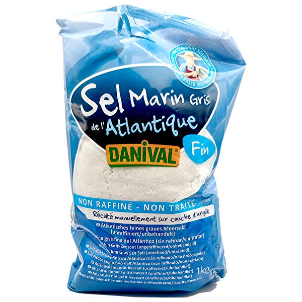 Fine Sea Salt from the Atlantic 1 Kg - DANIVAL