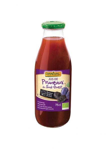 Prune Juice BIO 750 ml - DANIVAL