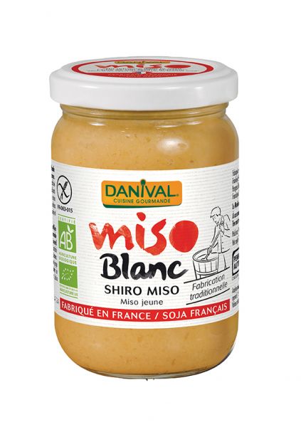 Shiro Biologische Witte Miso 200 gr - DANIVAL