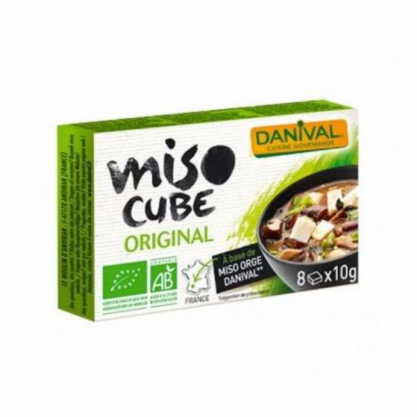 BIO Miso Cubes 8 X 10 g - DANIVAL