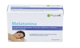 köpa PHYTOVIT MELATONIN 1,9 mg 60 Komp Förbi 14,26€