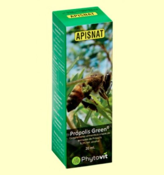 Apisnat Pr polis Groen 20 ml (Prop leo groen)