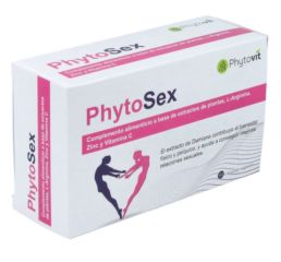 Buy PHYTOVIT Phytosex 60 Vegetable Capsules By 21,90€