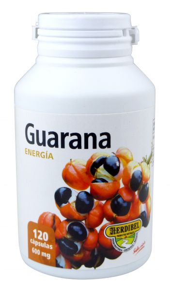 Guarana 500 mg 120 cápsulas - HERDIBEL