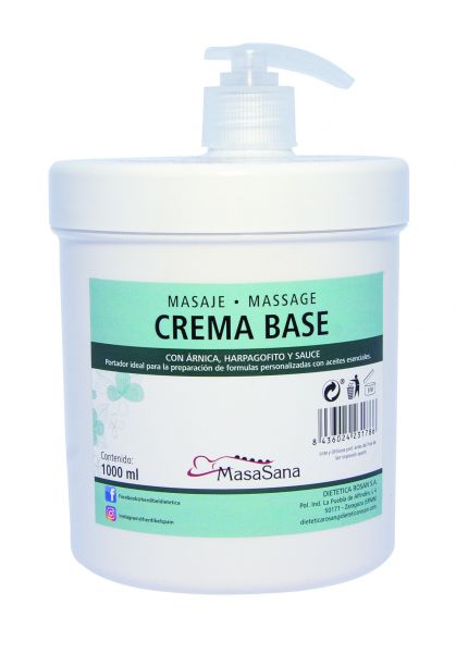 Crema Base Masaje 1 kg - HERDIBEL