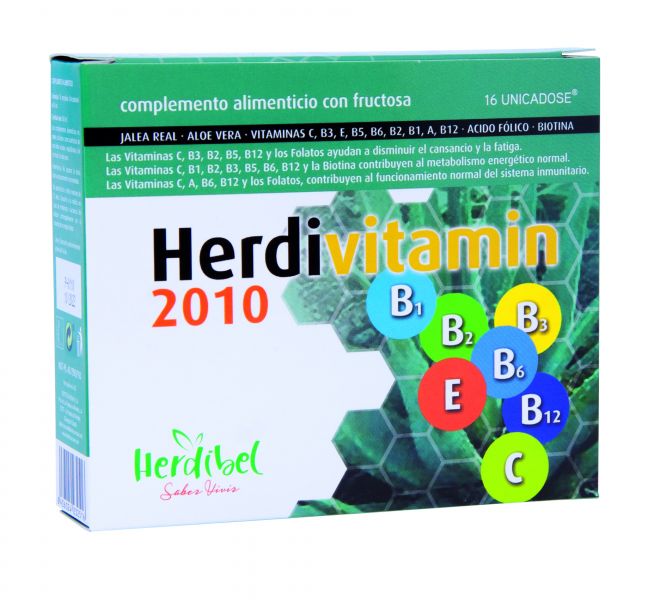 Herdivitamin 2010 16 unicadose X 10 ml - HERDIBEL