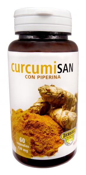 Curcumisan 500 mg 60 cápsulas - HERDIBEL