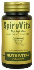 Buy HERDIBEL Spiruvital 1000 mg 100 tablets By 16,00€