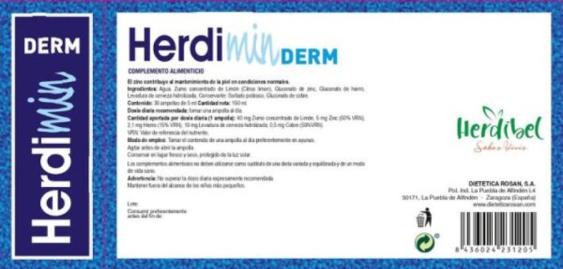 Herdimin Derm 30 Ampolas - HERDIBEL Img 2