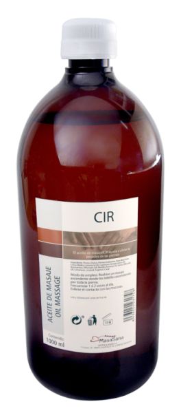 Cir Masasana Massage Oil 1 liter - HERDIBEL