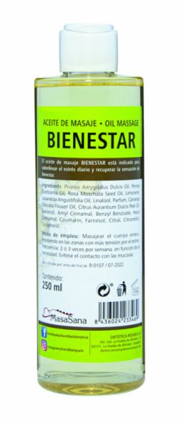 Aceite de Masaje Bienestar 250 ml - HERDIBEL