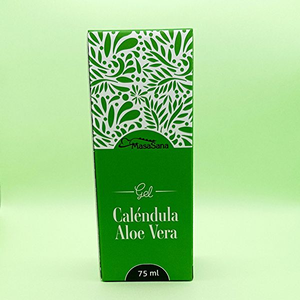 Cal ndula och Aloe Vera Gel 75 ml MasaSana Img 4