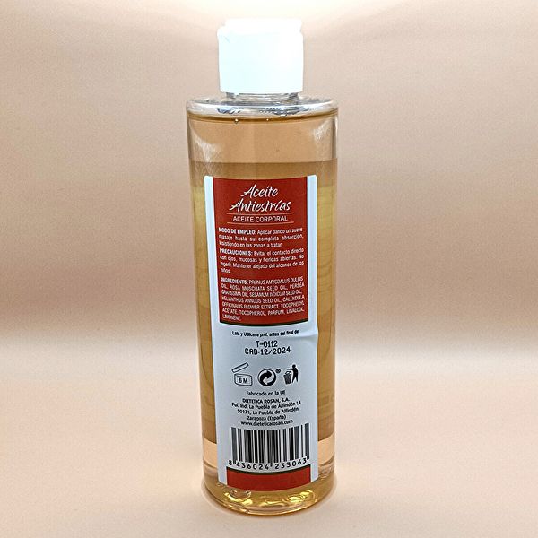 Aceite antiestrías corporal 250 ml - HERDIBEL Img 2