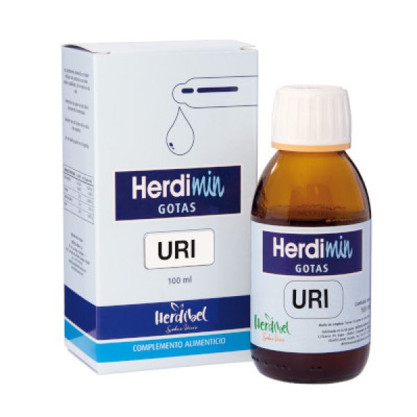 Herdimin Uri 100 ml bottle with dropper - HERDIBEL