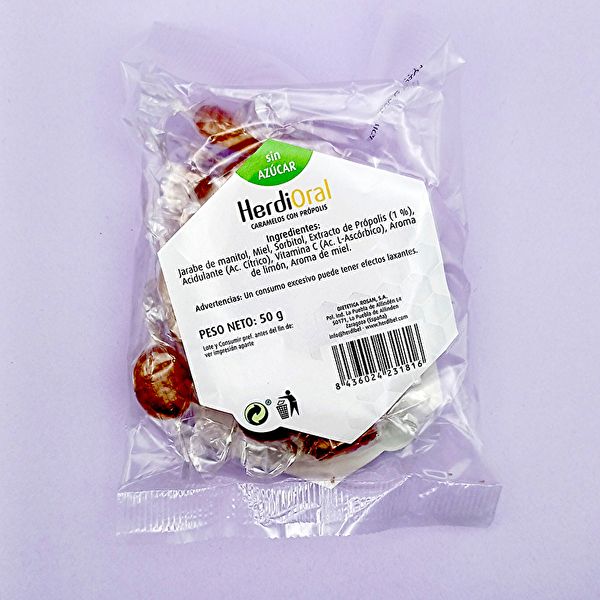 Bonbons à la propolis Herdioral 50 g - HERDIBEL Img 3