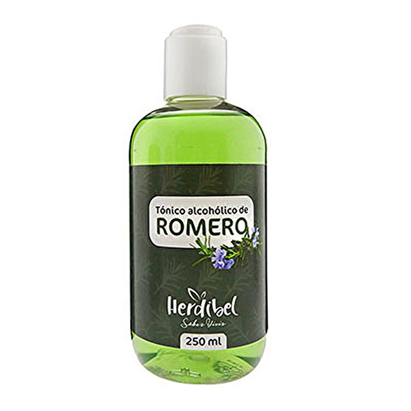 Tónico Alcohólico de Romero 250 ml. Para masaje corporal