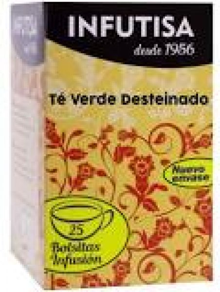 Té Verde Desteinado 25 filtros - INFUTISA