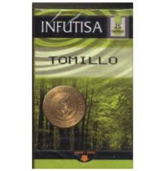 Tomilho 25 filtros - INFUTISA