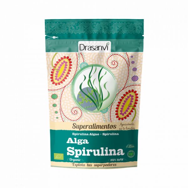 Alga Spirulina Bio 150 g Superalimentos - DRASANVI