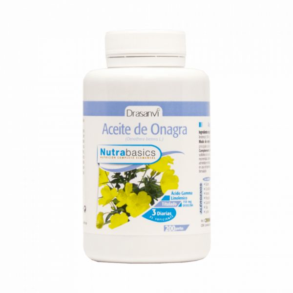 Aceite de Onagra 200 Perlas - DRASANVI