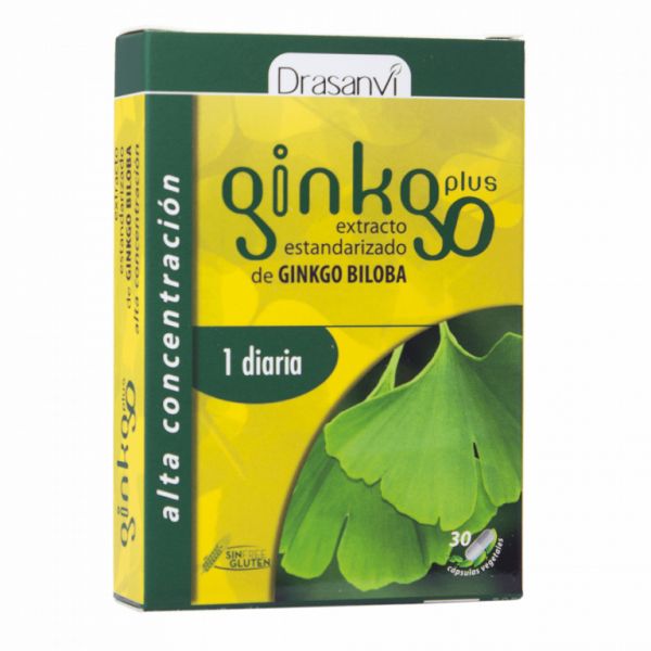 Ginkgo Plus 30 cápsulas - DRASANVI