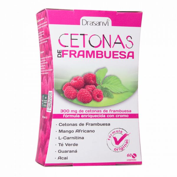 Cetonas Frambuesa 60 Comprimidos - DRASANVI