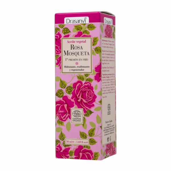 Organic Rosehip Oil 50 ml - DRASANVI