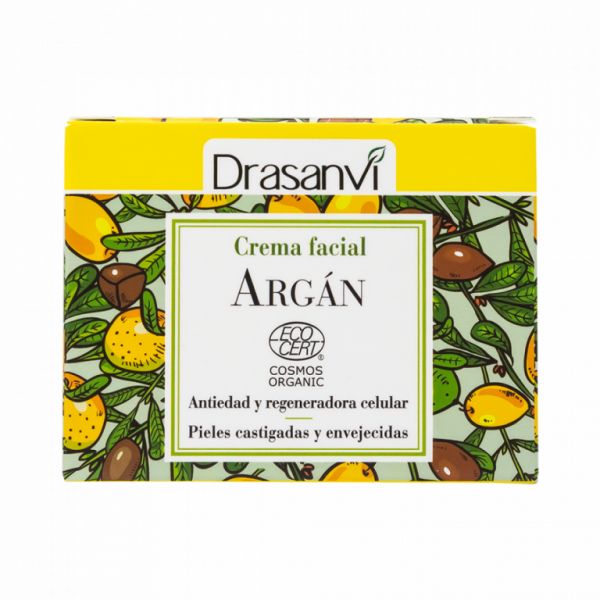 Crema Facial Ecocert Argán Bio 50 ml - DRASANVI