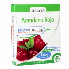 Comprar DRASANVI Arándano Rojo 30 Cápsulas Nutrabásicos Por 11,10€