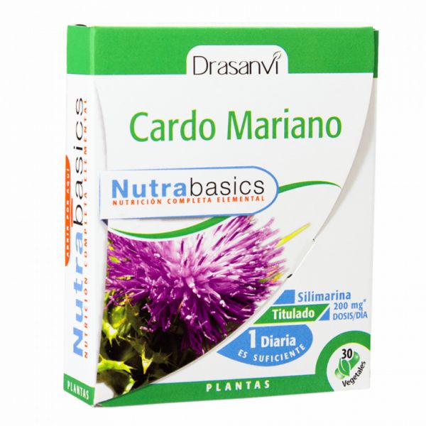 Cardo Mariano 30 Cápsulas Nutrabásicos