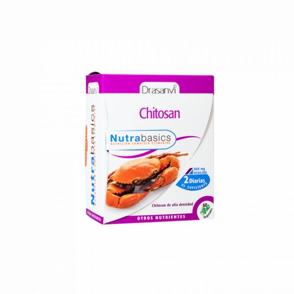 Chitosan 60 Cápsulas Nutrabásicos - DRASANVI