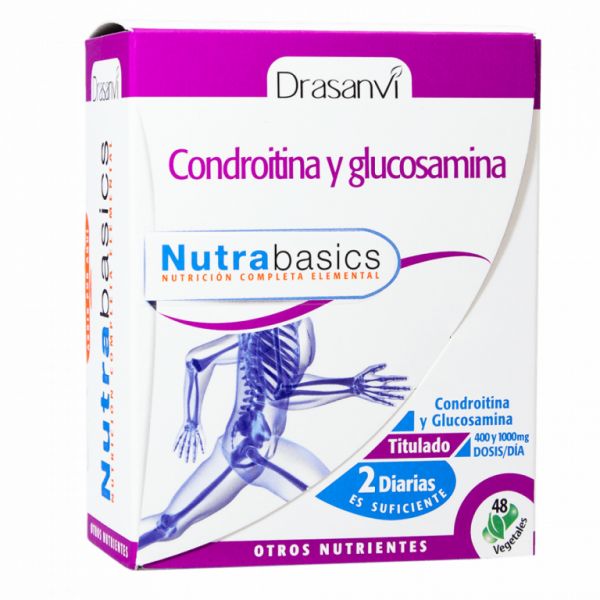 Chondroitin Glucosamine 48 Nutrabasic Capsules