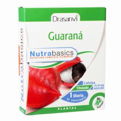 Comprar DRASANVI Guaraná 30 Càpsules Nutrabàsics Per 10,05€