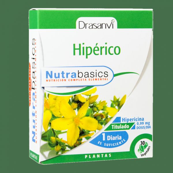 Hipèric 30 Càpsules Nutrabàsics - DRASANVI