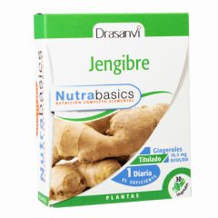 Comprar DRASANVI Gengibre 30 Cápsulas Nutrabasic Por 8,81€