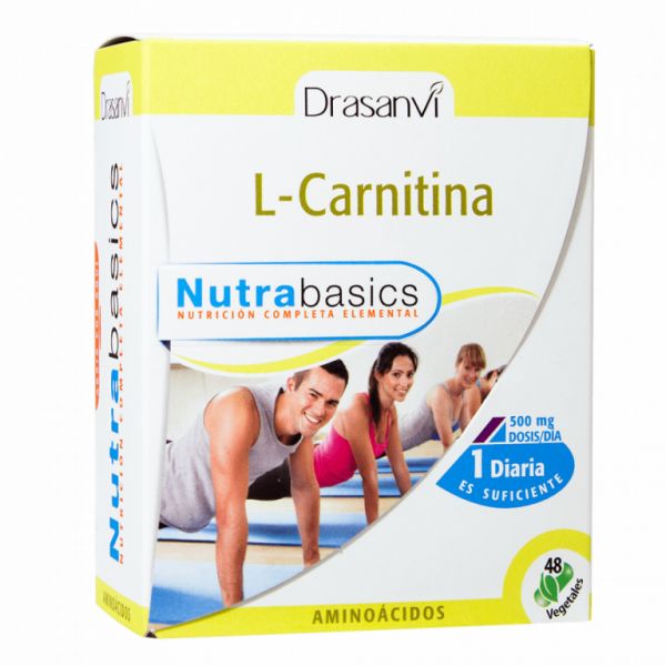 L Carnitina 48 Càpsules Nutrabàsics - DRASANVI