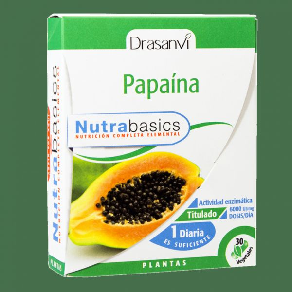 Papaïna 30 Càpsules Nutrabàsics - DRASANVI