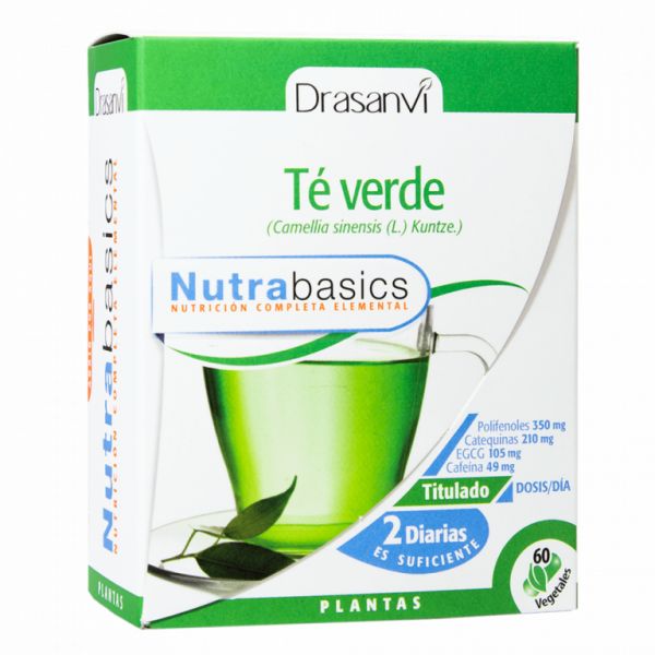 CHÁ VERDE 60 Caps NUTRABASIC - DRASANVI