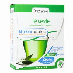 Buy DRASANVI GREEN TEA 60 Caps NUTRABASICOS By 13,39€