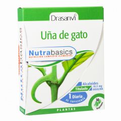 Buy DRASANVI CAT'S CLAW 30 Caps NUTRABASICOS By 12,44€