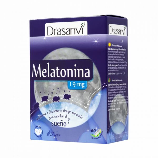 Melatonin 60 Capsules 1.9 mg - DRASANVI