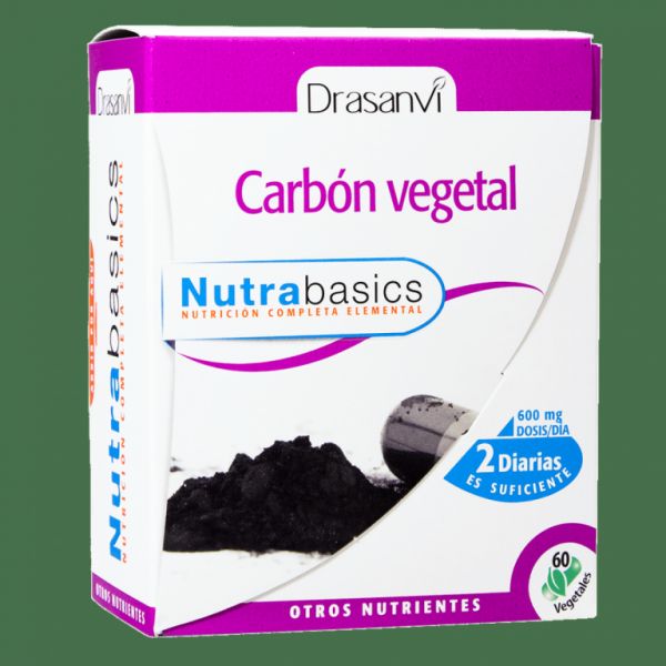 Charbon Végétal 60 Gélules Nutrabasic