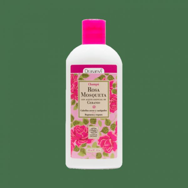 Ecocert Bio Shampoo Rosa Canina 250 ml - DRASANVI